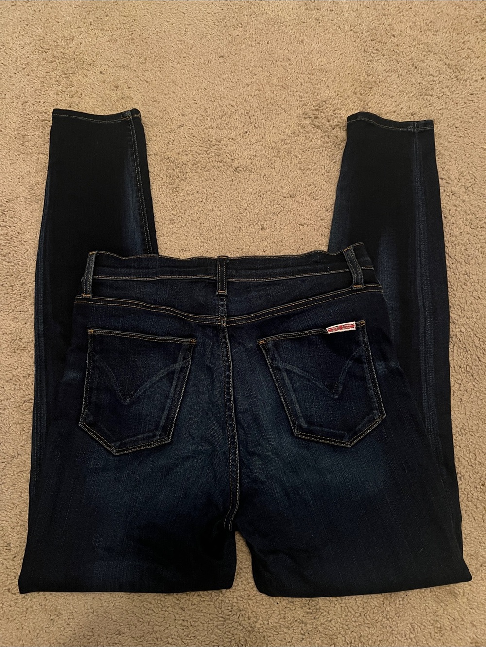 Hudson Jeans Barbara High Waisted Super Skinny Ankle 28